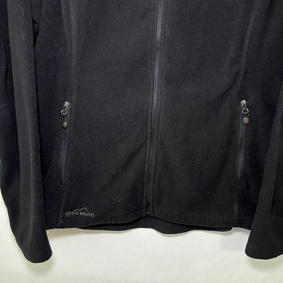 University Of Buffalo Bulls Eddie Bauer Full Zip Fleece Jacket Womens Size Large - Picture 3 of 16